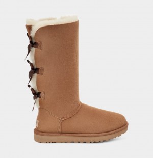 Ugg Bailey Bow Höga II Stövlar Dam Bruna | FB7469130