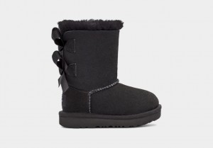 Ugg Bailey Bow II Stövlar Barn Svarta | WO2913865