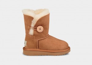 Ugg Bailey Button II Stövlar Barn Bruna | WE6503987