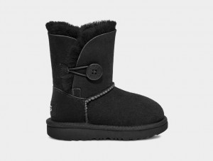 Ugg Bailey Button II Stövlar Barn Svarta | FX5930417