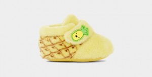 Ugg Bixbee Pineapple Stuffie Stövlar Barn Gula | XM1847325