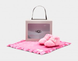 Ugg Bixbeeie and Lovey Blanket Stövlar Barn Rosa | XV0416758