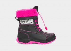 Ugg Butte II CWR Glow Tryck Stövlar Barn Svarta Rosa | ZT2831746