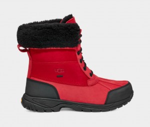 Ugg Butte Stövlar Herr Röda Svarta | PO1095623