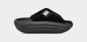 Ugg FoamOplush Tofflor Dam Svarta | WT9246385