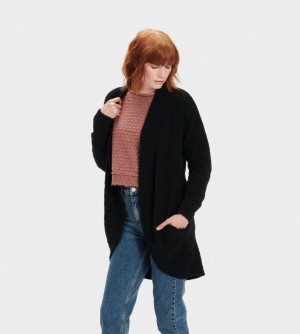 Ugg Fremont Cardigan Dam Svarta | YK5316097