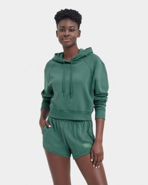 Ugg Helene Hoodie Dam Gröna | DF0926871