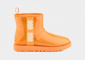 Ugg Klassiska Clear Mini Stövlar Dam Orange | TA6378094