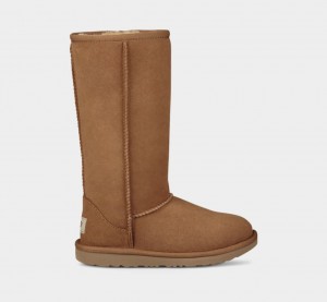 Ugg Klassiska II Höga Stövlar Barn Bruna | OB2864531