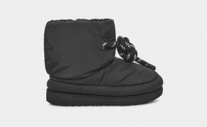 Ugg Klassiska Maxi Stövlar Barn Svarta | OU5187340