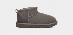 Ugg Klassiska Ultra Mini Stövlar Barn Grå | GI7183405