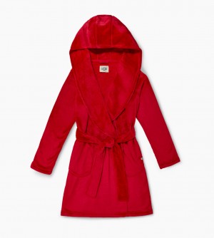 Ugg Miranda Fleece Robe Sovkläder Dam Röda | KJ9257481