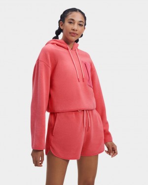 Ugg Myley Sherpa Hoodie Dam Rosa | TX8743120