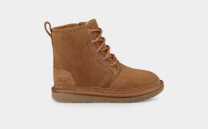 Ugg Neumel High Stövlar Barn Bruna | UA8153764