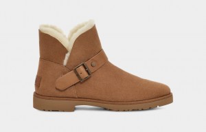 Ugg Romely Spännen Stövlar Dam Bruna | KF3459721