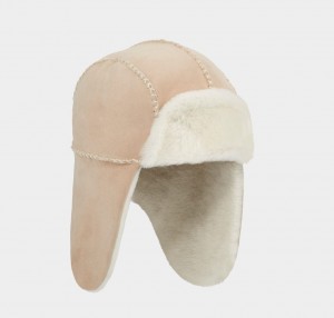 Ugg Sheepskin Trapper with Stitch Hatt Barn Bruna | IB6218504