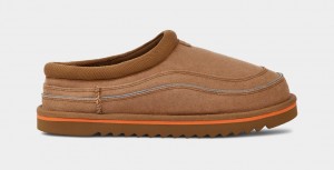 Ugg Tasman Cali Wave Mockasiner Herr Bruna Orange | QN1395068