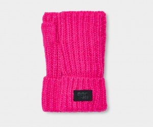 Ugg Tjock Fingerless Cuff Handskar Dam Rosa | YW6951247