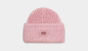 Ugg Tjock Plush Cuff Mössa Dam Rosa | OZ7893210