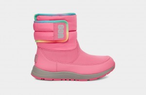 Ugg Toty Weather Rainbow Stövlar Barn Rosa Rosa Olika Färger | CB3864107