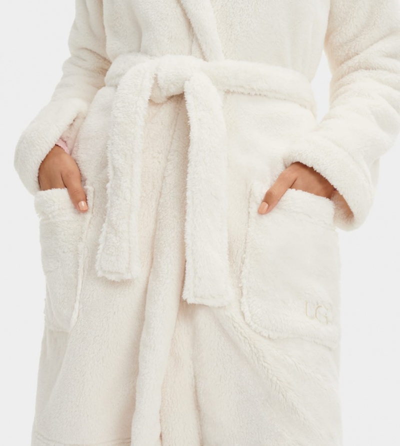 Ugg Aarti Plush Robe Sovkläder Dam Grädde | ZH1048596