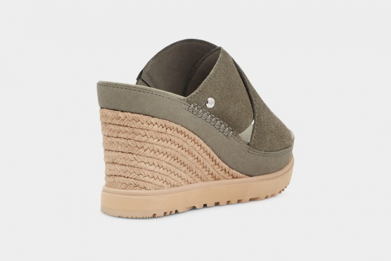 Ugg Abbot Badtofflor Dam Gröna | RB7531084