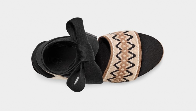 Ugg Abbot Wrap Sandaler Dam Svarta | PM6401732