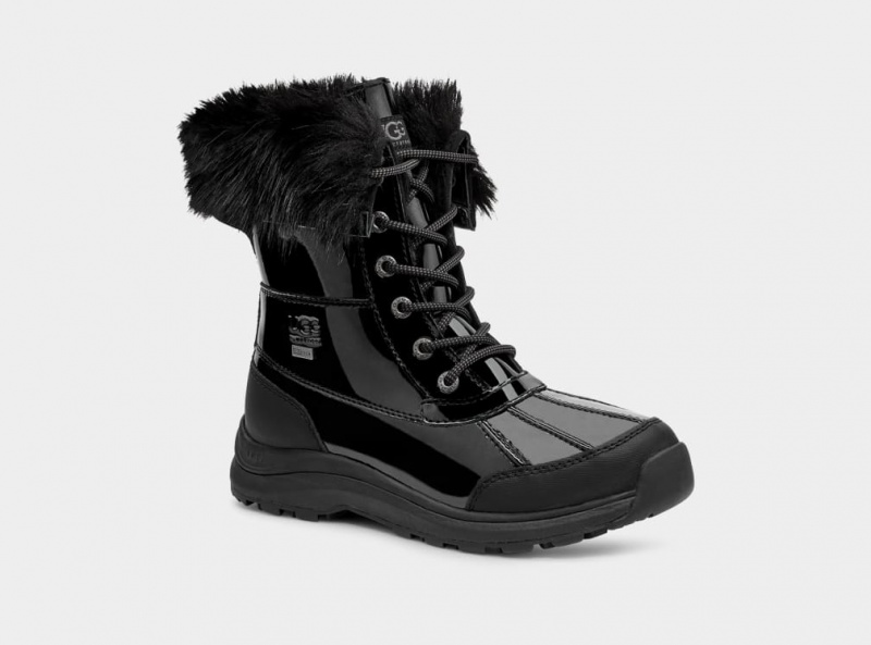 Ugg Adirondack III Lack Stövlar Dam Svarta | VD6473952