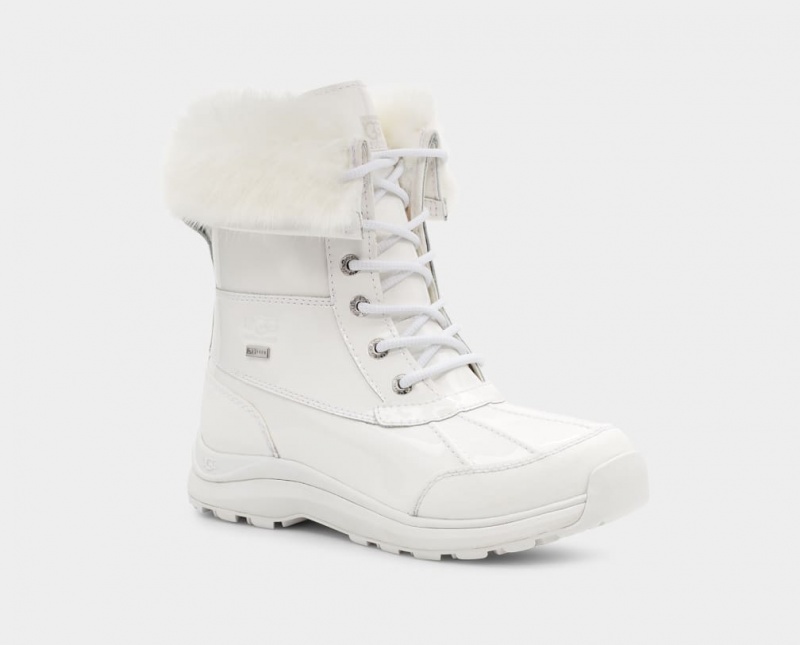 Ugg Adirondack III Lack Stövlar Dam Vita | DT1863702