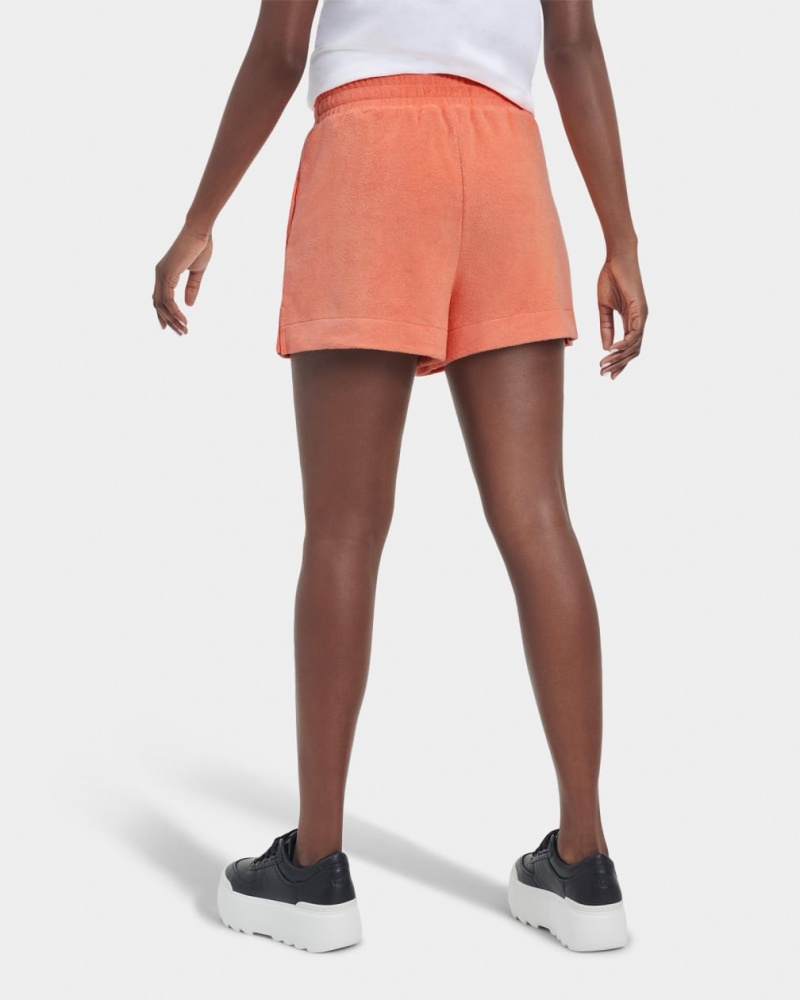 Ugg Amiah Drawstring Shorts Dam Orange | JB5408971