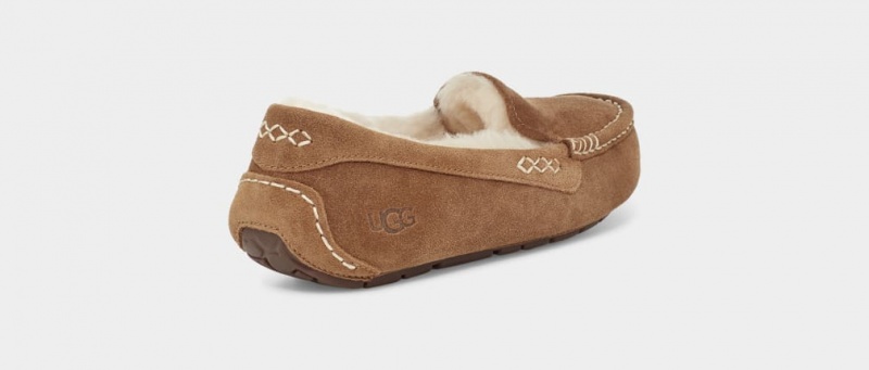 Ugg Ansley Mockasiner Dam Bruna | XJ6570318