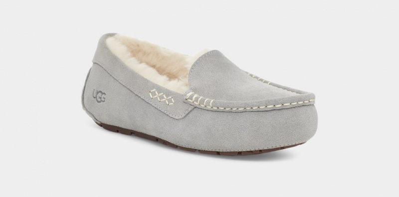 Ugg Ansley Mockasiner Dam Ljusgrå | WQ2798430