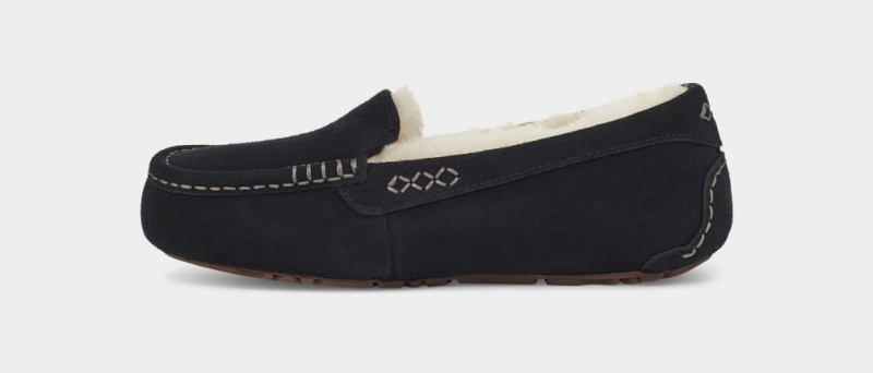 Ugg Ansley Mockasiner Dam Svarta | VR1927834