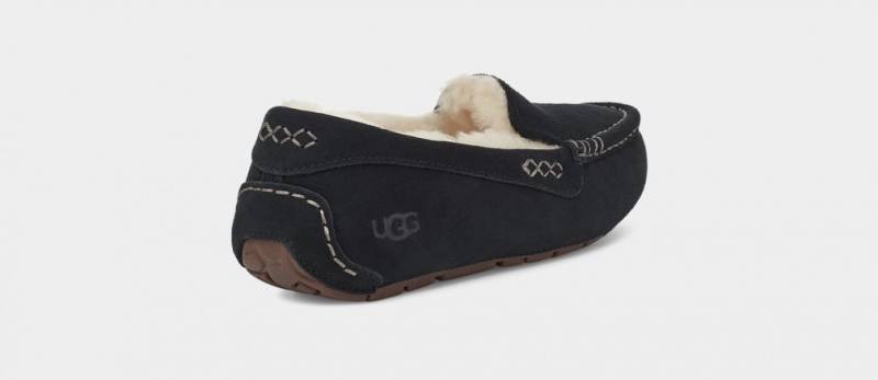 Ugg Ansley Mockasiner Dam Svarta | VR1927834