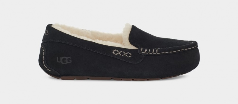 Ugg Ansley Mockasiner Dam Svarta | VR1927834