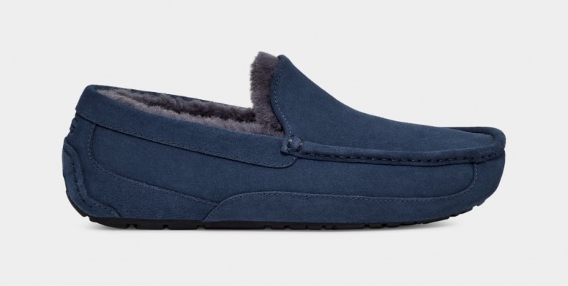 Ugg Ascot Mockasiner Herr Blå | DB2479518