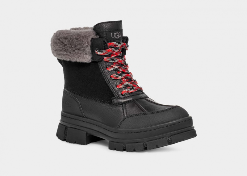 Ugg Ashton Addie Stövlar Dam Svarta | RY1496283