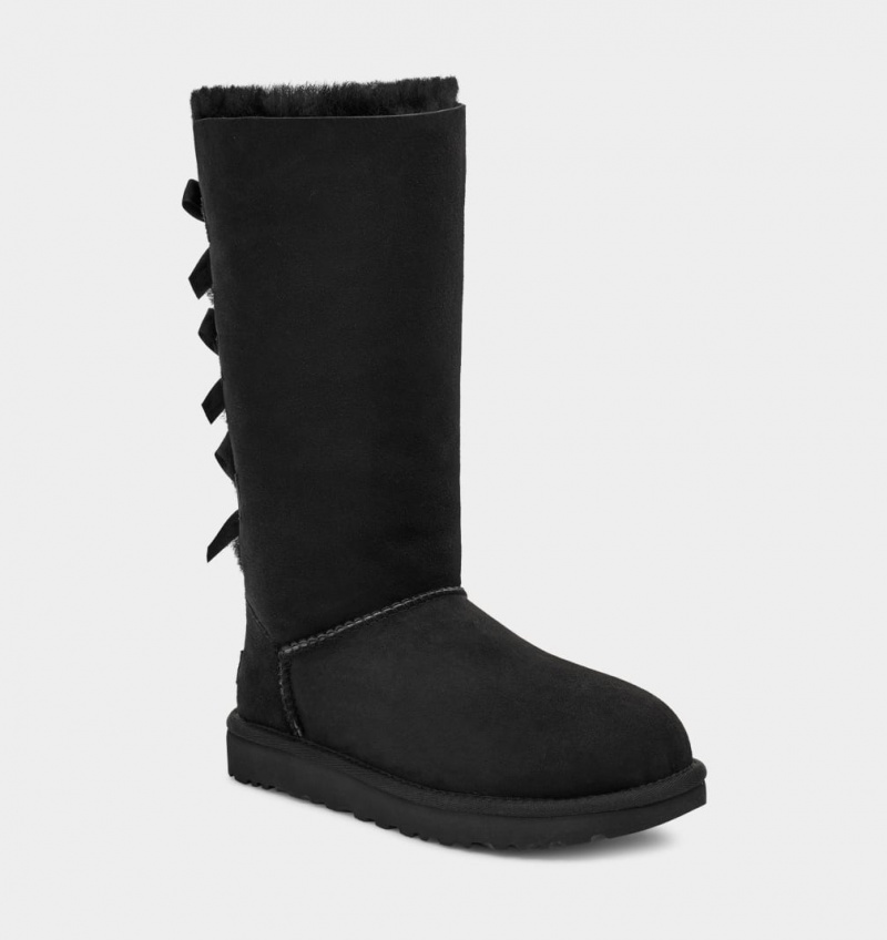 Ugg Bailey Bow Höga II Stövlar Dam Svarta | EV8123074