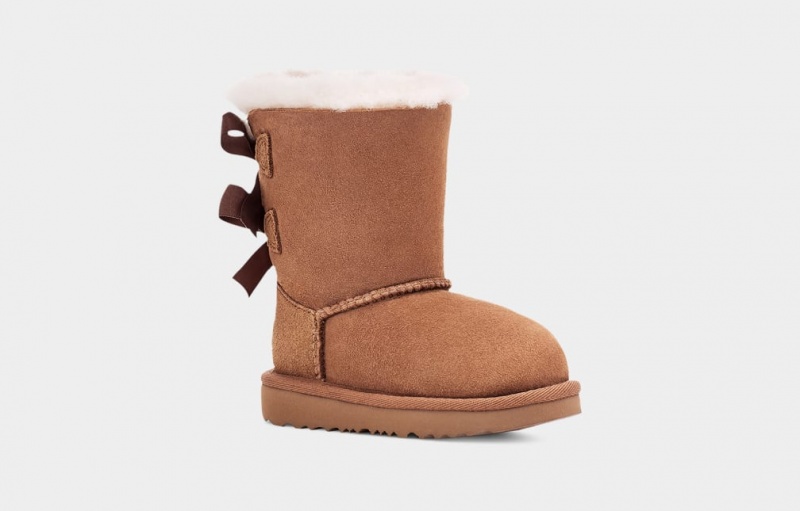 Ugg Bailey Bow II Stövlar Barn Bruna | NJ8052793