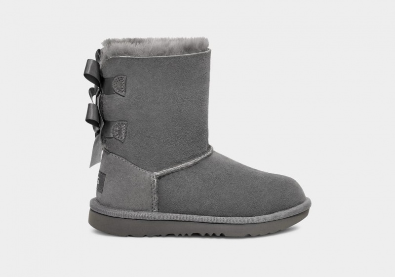 Ugg Bailey Bow II Stövlar Barn Grå | UP7802963