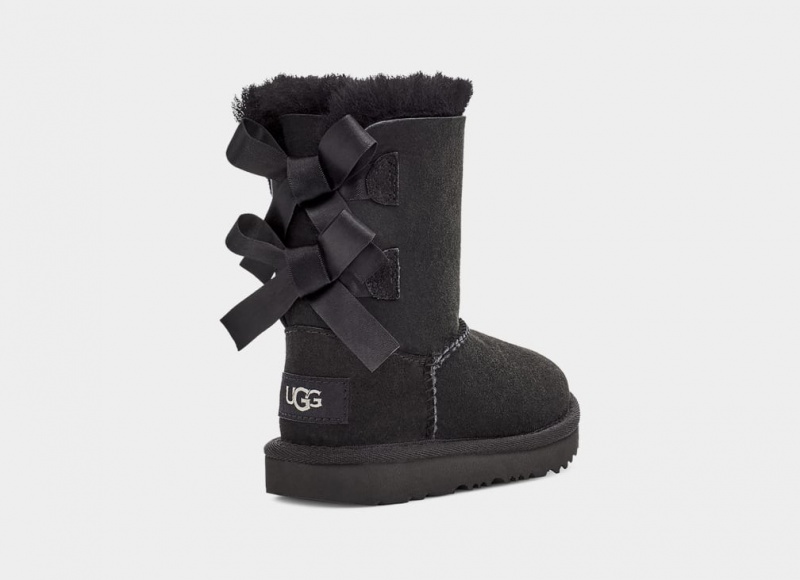 Ugg Bailey Bow II Stövlar Barn Svarta | WO2913865