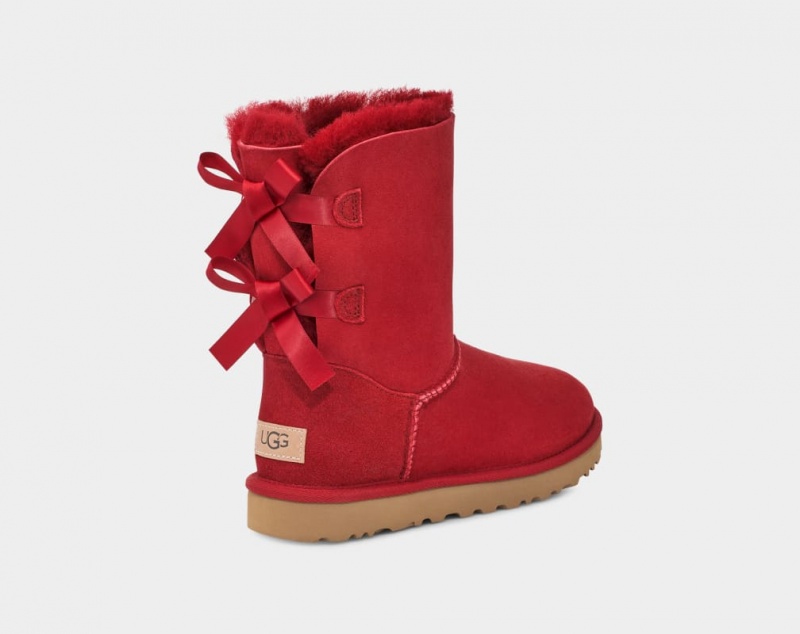 Ugg Bailey Bow II Stövlar Dam Röda Vinröda | OX3560782