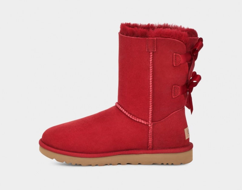 Ugg Bailey Bow II Stövlar Dam Röda Vinröda | OX3560782