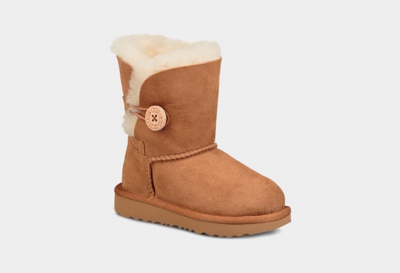 Ugg Bailey Button II Stövlar Barn Bruna | WE6503987