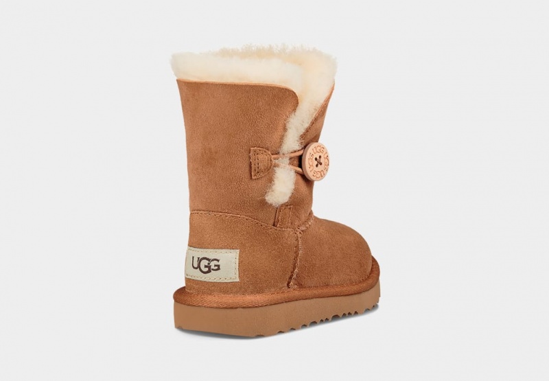 Ugg Bailey Button II Stövlar Barn Bruna | WE6503987