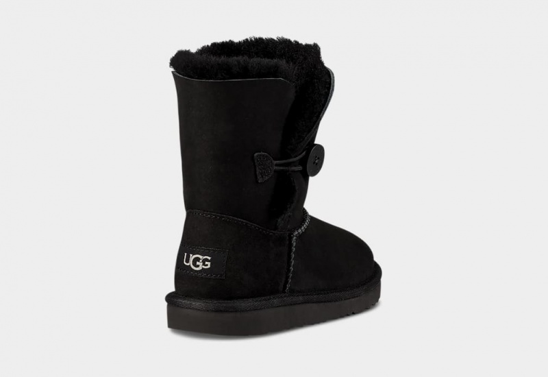 Ugg Bailey Button II Stövlar Barn Svarta | IA2681047