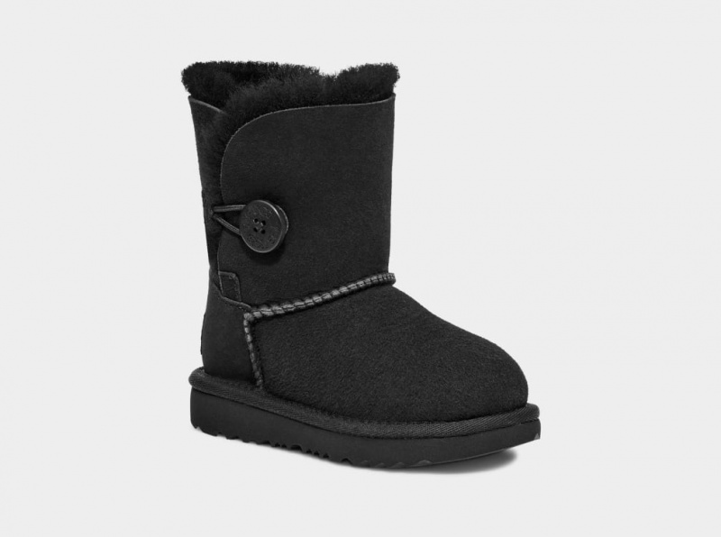 Ugg Bailey Button II Stövlar Barn Svarta | FX5930417