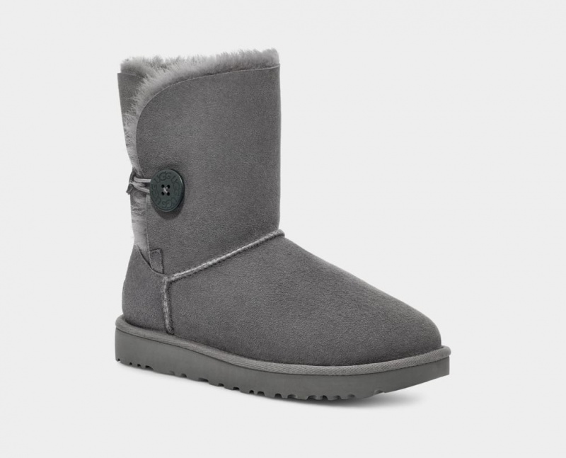 Ugg Bailey Button II Stövlar Dam Grå | UO3107425