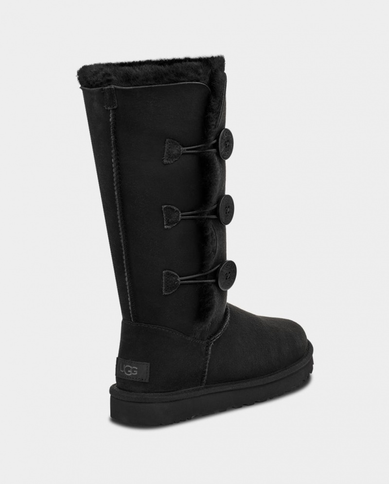 Ugg Bailey Button Triplet II Stövlar Dam Svarta | XK9264301