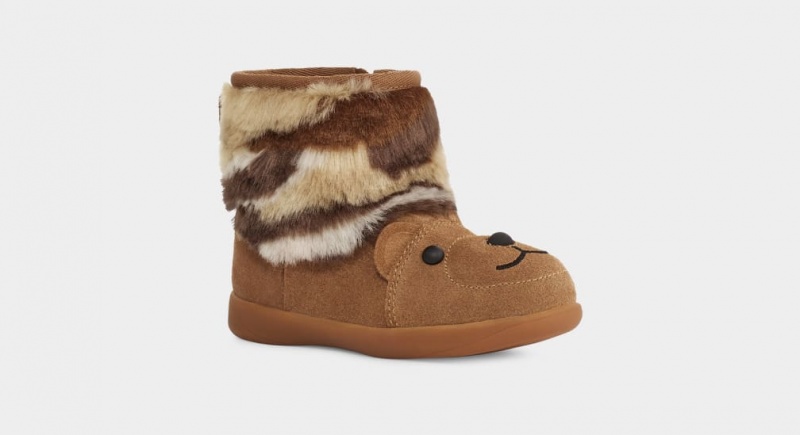 Ugg Bear Stuffie Stövlar Barn Bruna | PJ0316492